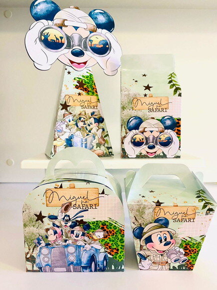 Kit Festa Mickey Safari (40 Peças)