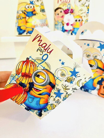 Kit Festa Miniouns (40 Peças)