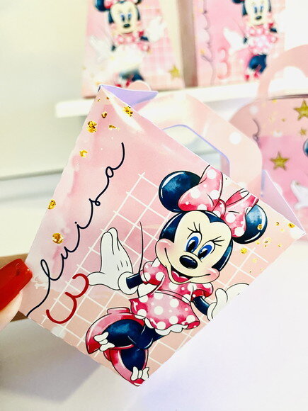 Kit Festa Minnie Rosa (40 Peças)