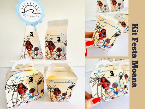 Kit Festa Moana (40 Peças)