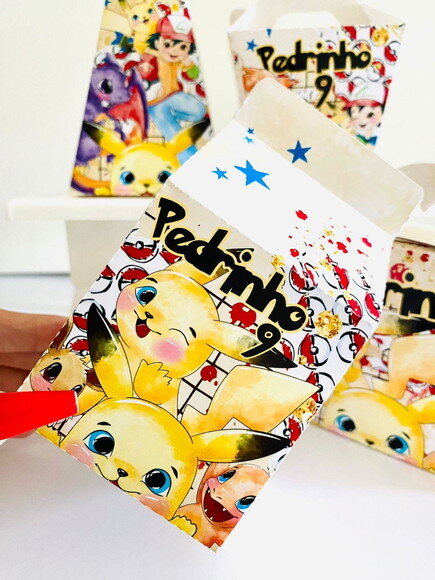 Kit Festa Pikachu (40 Peças)