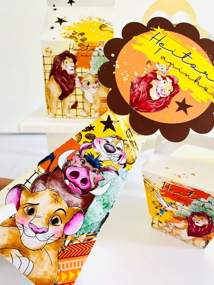 Kit Festa Rei Leão (40 Peças)