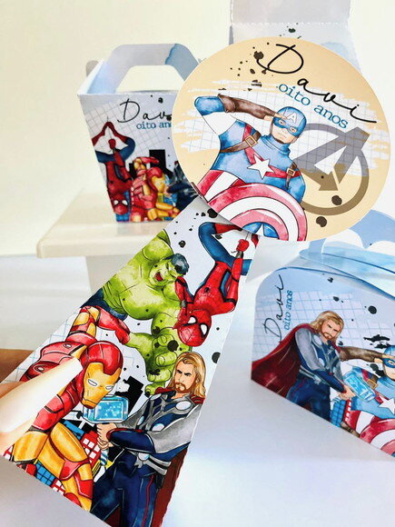 Kit Festa Vingadores (40 Peças)