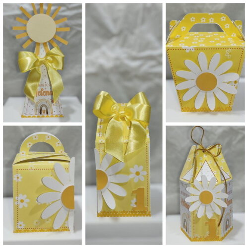 Kit Raio de Sol e Margaridas / 50 Caixas