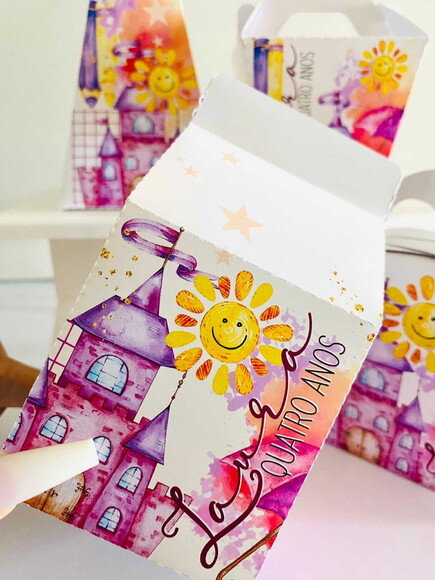 Kit Tema Sol Aqurela (40 Peças)