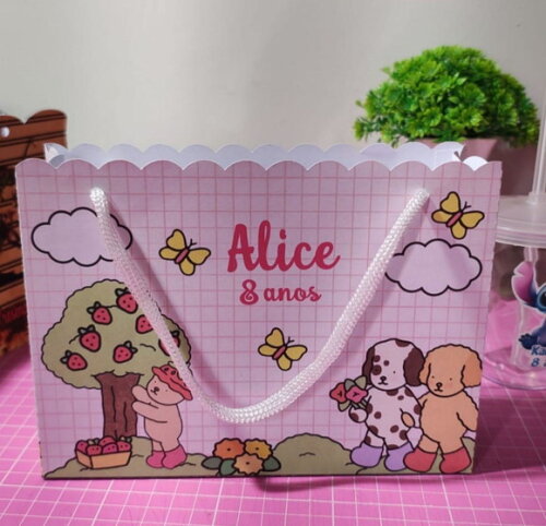 Sacolinha Personalizada Festa Infantil