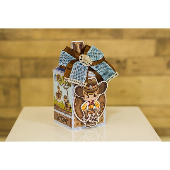 Arquivo Caixa Silhouette Cowboy Superluxo
