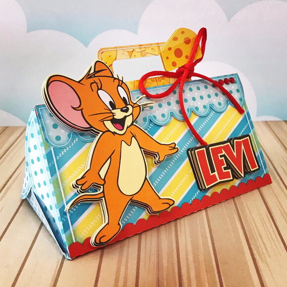 Arquivo Caixa Silhouette Festa em Casa Tom e Jerry