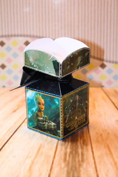 Arquivo Caixa Silhouette Guardião das Galaxias Luxo