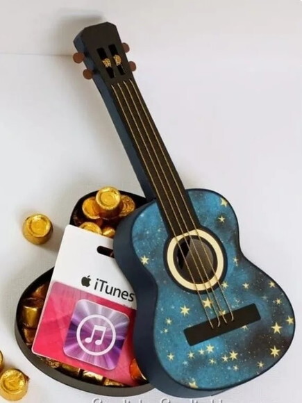 Arquivo Caixa Silhouette Violão