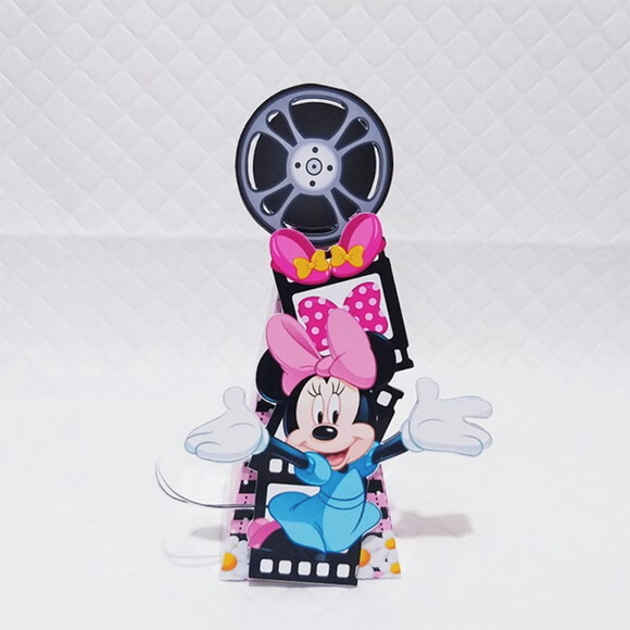 Arquivo Corte Digital Festa Minnie Rosa Luxo