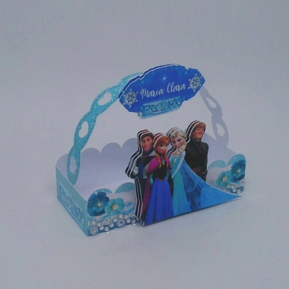 Arquivo Corte Digital Silhouette Festa Frozen Luxo