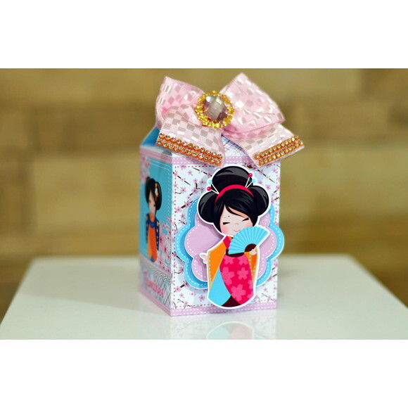 Arquivo Corte Digital Silhouette Kokeshi Luxo