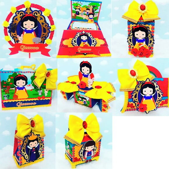 Arquivo de Corte Digital Branca de Neve Superluxo