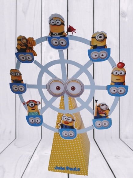 Arquivo de Corte Roda Gigante Minions