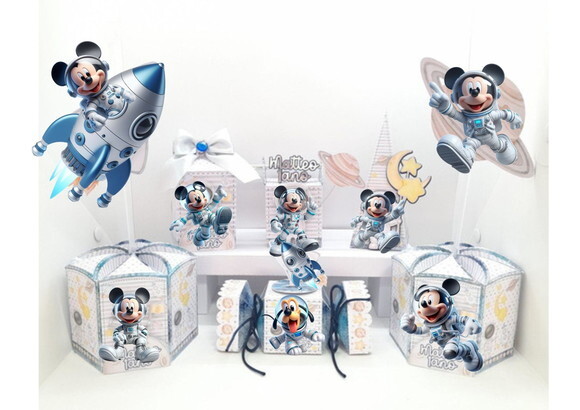 Arquivo Digital de Corte Mickey Astronauta Studio