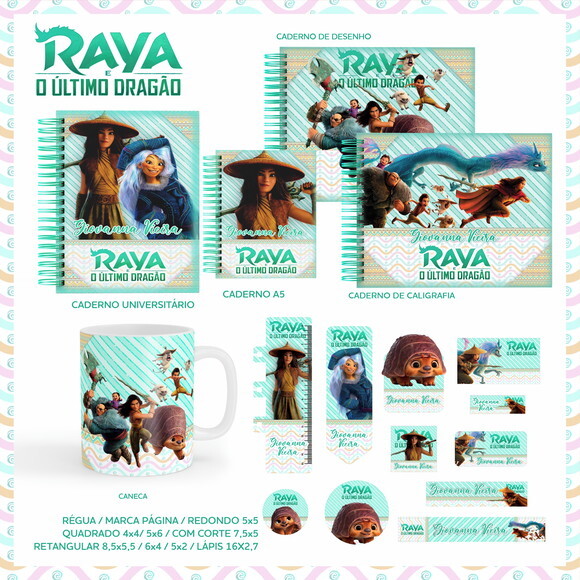 Arquivo Digital Kit Volta Ás Aulas Raya e o Ultimo Dragão