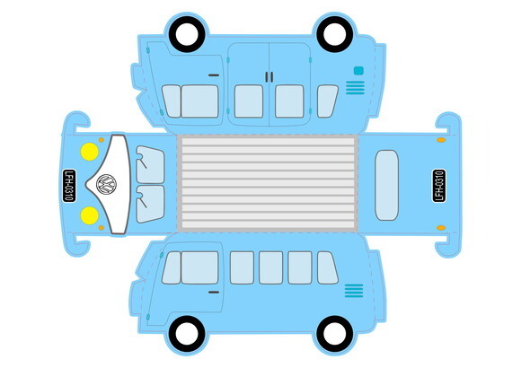 Arquivo Digital pdf Tesorete Caixa Kombi Azul Guloseima