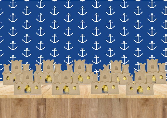 Arquivo Digital Silhouette Caixa Castelo de Areia