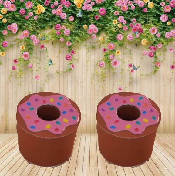 Arquivo Digital Silhouette Caixa Donuts Luxo