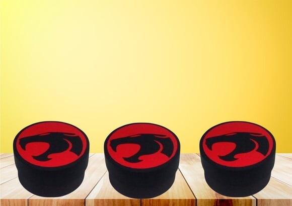 Arquivo Digital Silhouette Caixa Redonda Logo Thundercats
