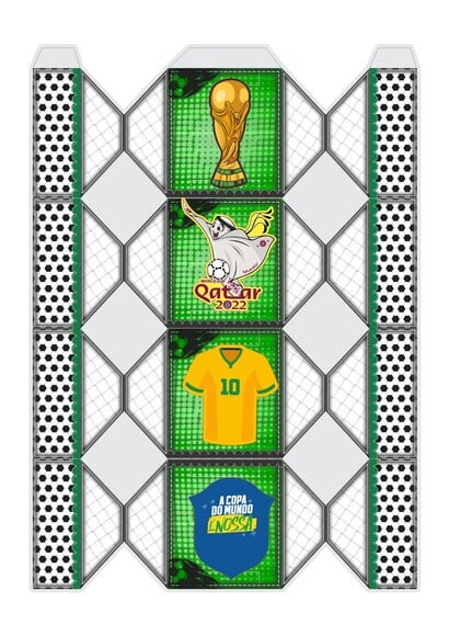 Arquivo Digital Silhouette Kit Hexa Brasil 2022