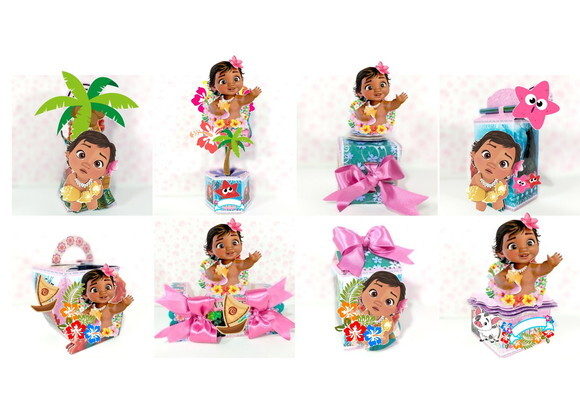 Arquivo Digital Silhouette Moana Baby Luxo