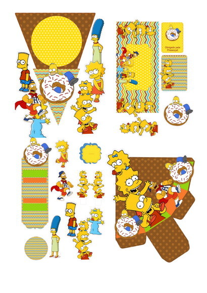 Arquivo Digital Silhouette os Simpsons Exclusivo Luxo
