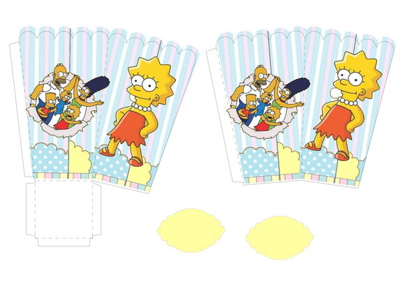 Arquivo Digital Studio Silhouette os Simpsons Luxo
