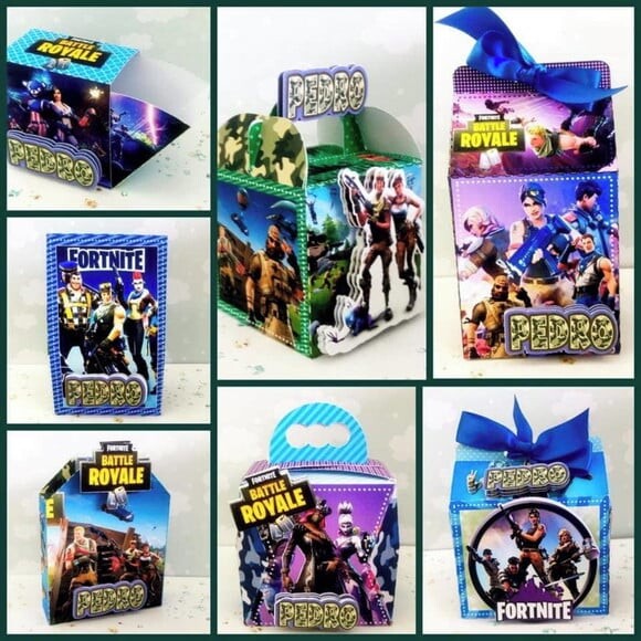 Arquivo Silhouette Festa Fortnite Luxo