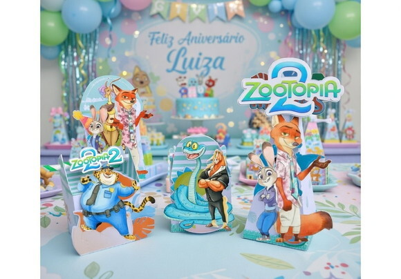 Zootopia 2 Arquivo de Corte Digital Studio e pdf