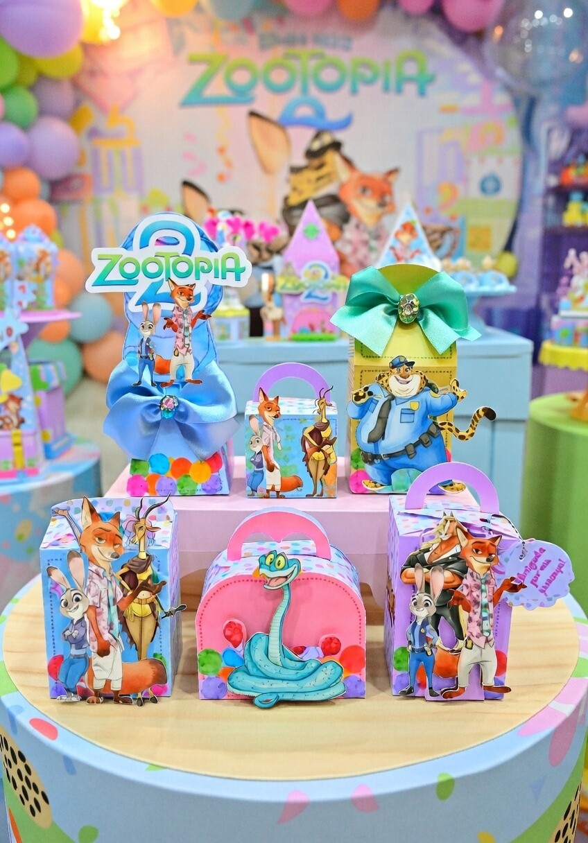 Zootopia 2 Arquivo de Corte Studio e pdf