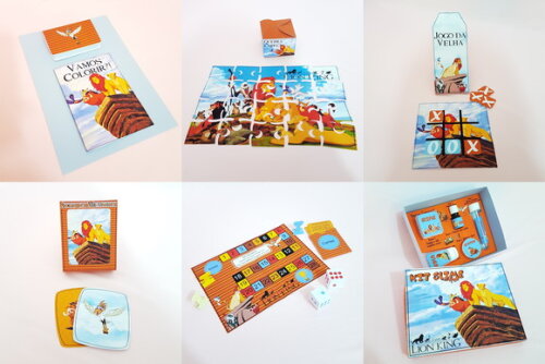 ARQUIVO apliques SILHOUETTE kit diversão O REI LEÃO