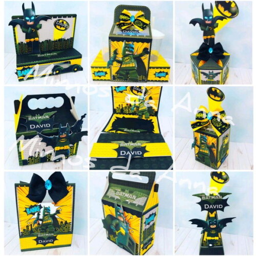 Arquivo Caixa Silhouette Batman Superluxo
