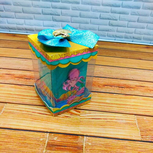 Arquivo Caixa Silhouette Fundo do Mar Luxo