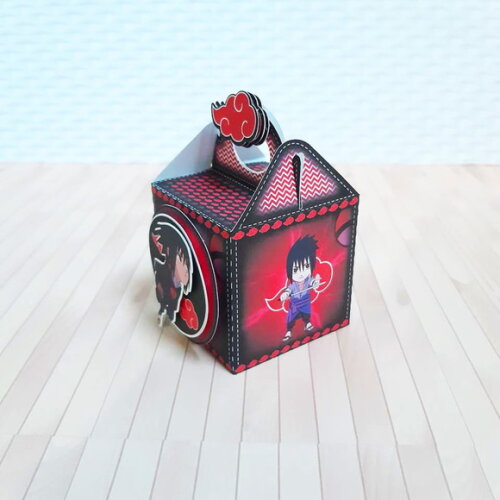 ARQUIVO CAIXA SILHOUETTE SASUKE FESTA EM CASA