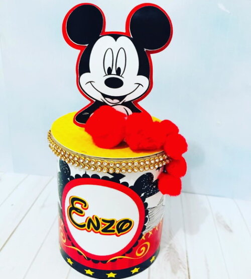 Arquivo Corte Digital Caixa Mickey COMPLETO