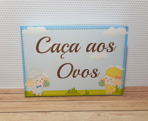 Arquivo Corte Digital Festa Caça aos Ovos Páscoa Menino Luxo