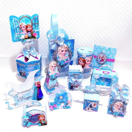 Arquivo Corte Digital Festa Frozen Luxo