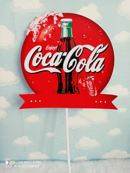 Arquivo Corte Digital Silhouette Festa Coca Cola Luxo