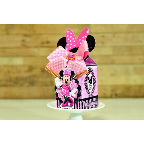 Arquivo Corte Digital Silhouette Festa Lminnie Rosa Luxo
