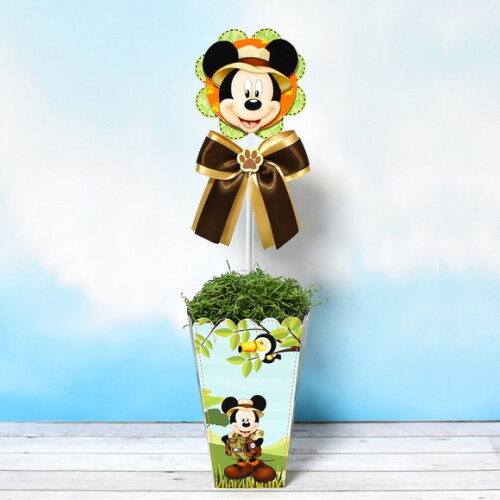 Arquivo Corte Digital Silhouette Mickey Safari Luxo
