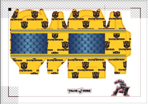 Arquivo de Corte Digital Festa Transformers