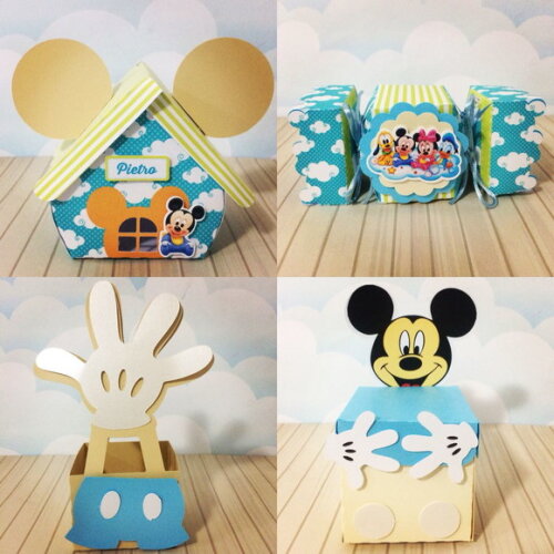Arquivo de Corte Digital Mickey Baby Luxo