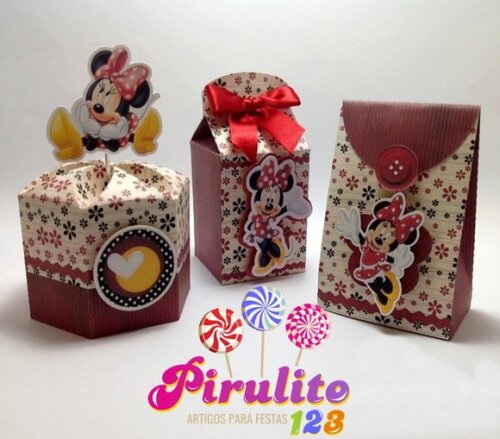 Arquivo de Corte Digital Minnie Vermelha