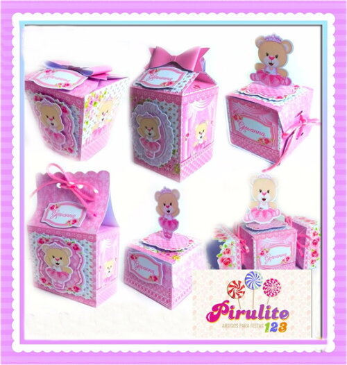 Arquivo de Corte Digital Realeza Ursinha Rosa