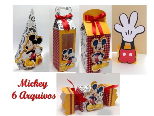 Arquivo de Corte Digital Silhouette Mickey