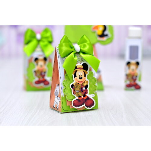 Arquivo de Corte Digital Silhouette Mickey Safari Luxo