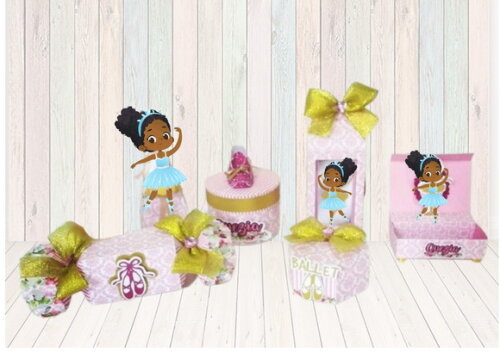 Arquivo de Corte Silhouette Bailarina Afro Luxo