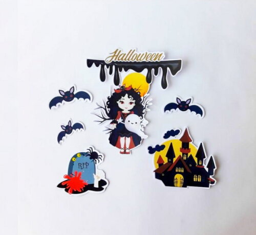 Arquivo de Corte Silhouette e pdf Halloween Bruxinha
